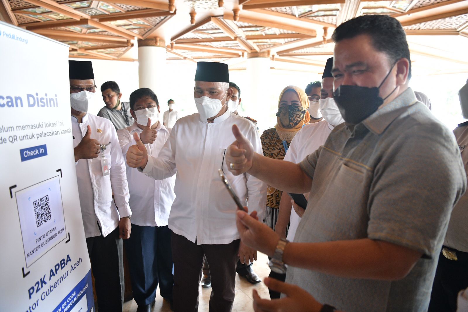 Sekda Aceh Sambut Kedatangan Plt Dirjen P2P Kemenkes RI di Aceh