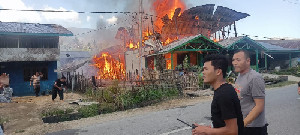 4 Rumah Dilalap Api di Gayo Lues, 4 Mobil Pemadam Dikerahkan