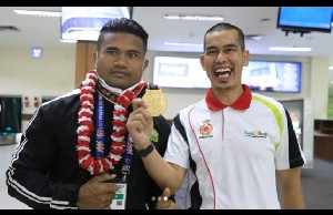 Bardan Sahidi Sambut Atlet Binaragawan Aceh Penyumbang Emas di PON Papua