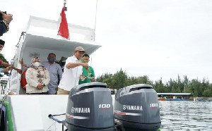 Mawardi Ali Resmikan Ambulance Laut Untuk Masyarakat Pulo Aceh