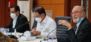 Wali Nanggroe Temui Menteri ATR, Minta Badan Pertanahan Aceh Segera Direalisasikan