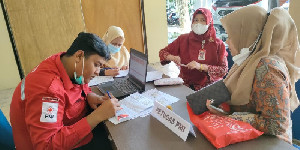 Kesbangpol dan Dinas Pertanahan Aceh Capai Target Jumlah Pendonor Darah