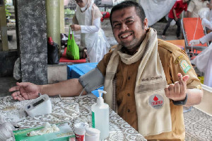 Genbi Abulyatama Bersama BFLF Kumpulkan 40 Kantong Darah