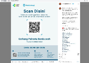 Butuh Pelayanan di Polresta Banda Aceh, Jangan Lupa Siapkan Aplikasi PeduliLindungi