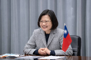 Presiden Tsai: Taiwan Ingin Hidup Damai, Tanpa Konfrontasi Militer