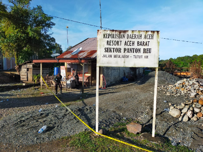 Polda Aceh Kerahkan Ditreskrimum Buru Penembak Pos Pol Panton Reu