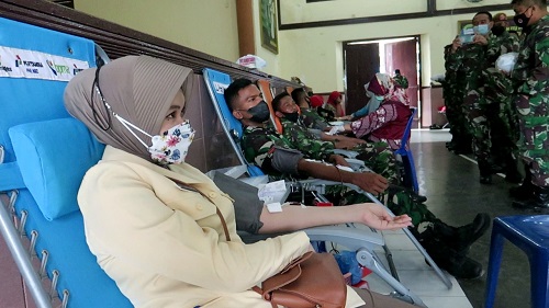 Bakti Sosial Korem 011/LW Mampu Kumpulkan 207 Kantong Darah