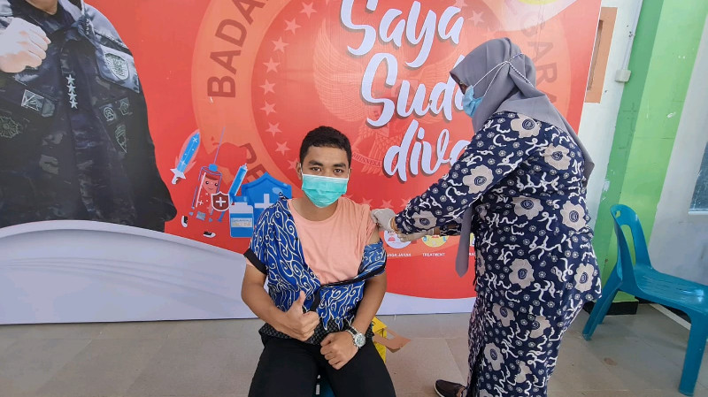 Binda Aceh Kembali Lanjutkan Vaksinasi Massal di Aceh Besar