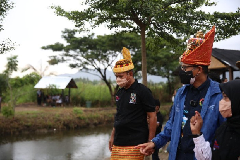 Menparekraf Sandiaga Uno Kunjungi Gampong Wisata Nusa Aceh Besar