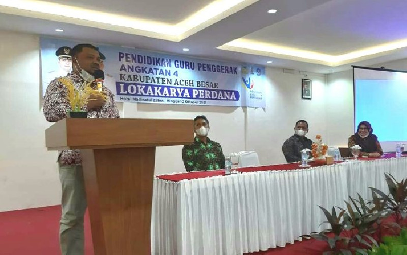 Sekda Aceh Besar: Guru Penggerak Harus Jadi Teladan dan Agen Kemajuan Pendidikan
