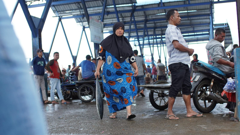 Pedagang Al-Mahirah Tagih Janji DKP Aceh Tertibkan Pedagang Eceran di PPS Lampulo
