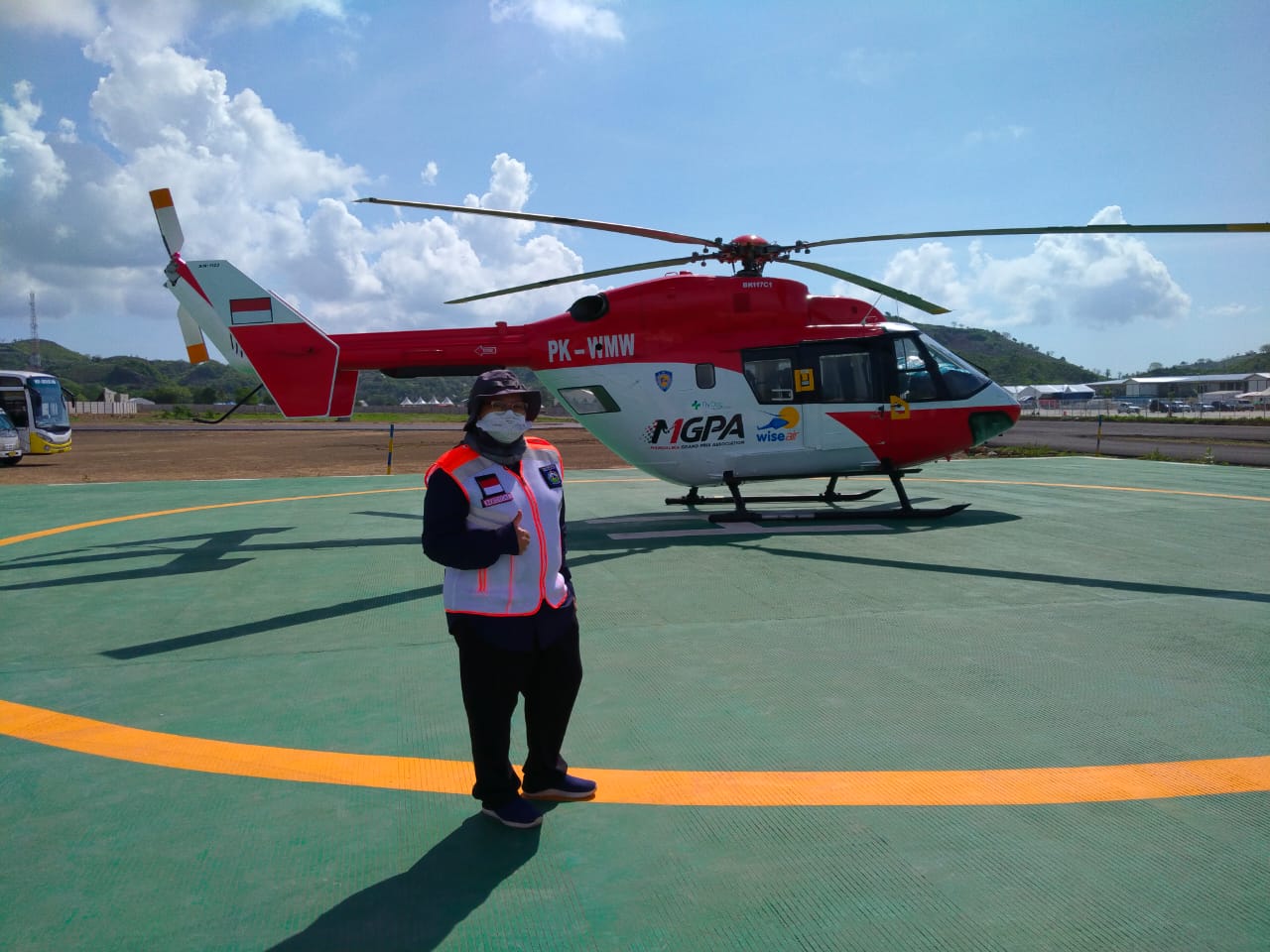 Meilia Sylvalila, Race Doctor Asal Aceh di Sirkuit Mandalika