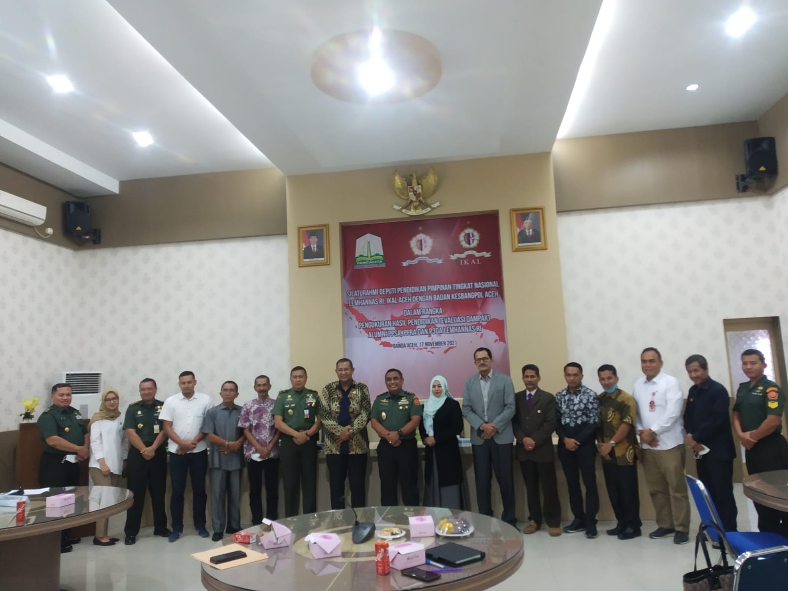 IKAL Aceh Gelar Silaturrahmi dengan Deputi Pendidikan Pimpinan Tingkat Nasional Lemhannas RI