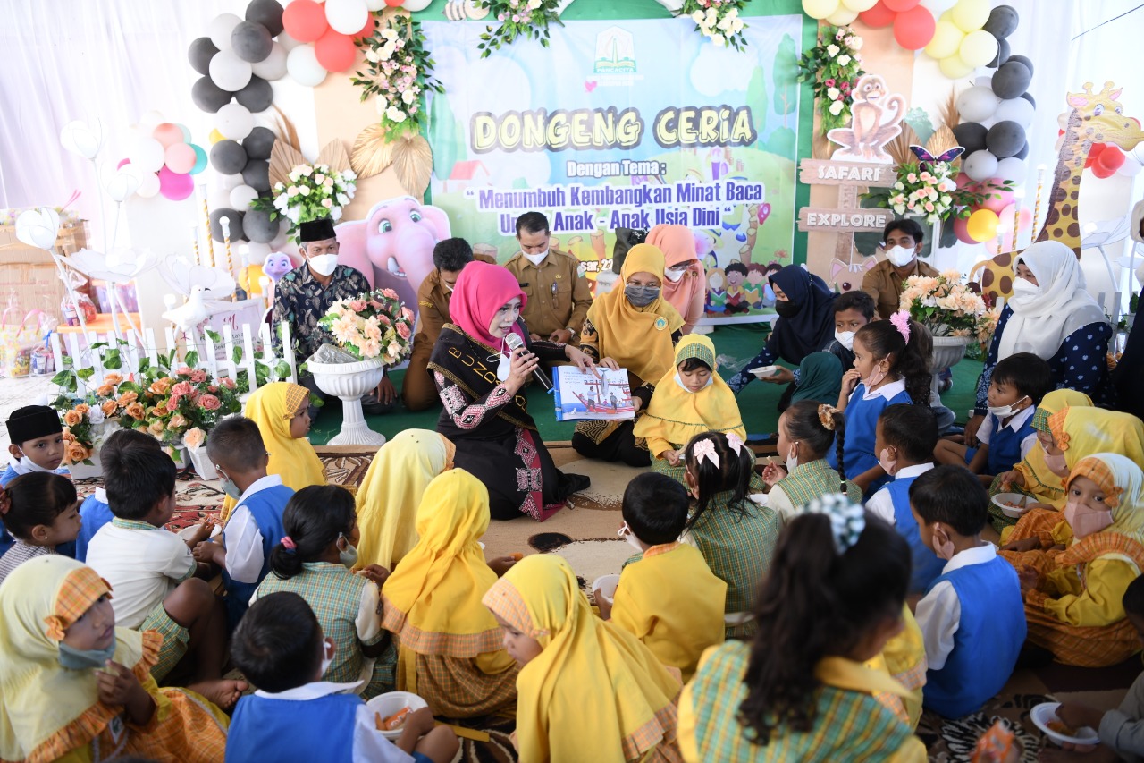Bunda PAUD Aceh Ajak Orang Tua Aktif Bacakan Buku Untuk Anak