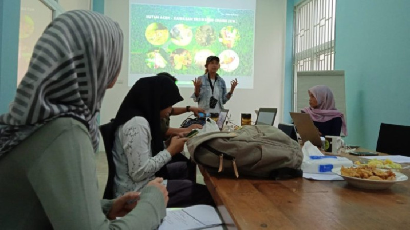 Jurnalis Perempuan Aceh Dibekali Pemahaman Isu Lingkungan