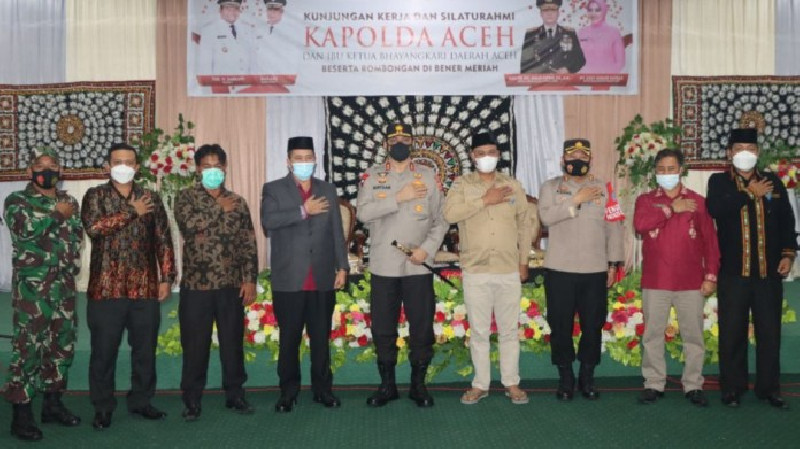 Kapolda Aceh Ajak Forkopimda Bener Meriah Tingkatkan Vaksinasi Covid-19