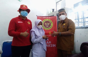 BIN Laksanakan Vaksinasi Massal Terhadap Santri di Madrasah Terpadu Nurul Ulum