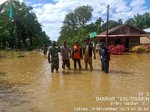 Akibat Hujan Yang Tinggi, Beberapa Kecamatan di Aceh Selatan Direndam Banjir