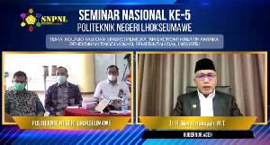 Gubernur Nova Buka Seminar Nasional ke-5 Politeknik Negeri Lhokseumawe