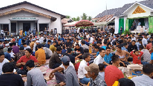 Warga Meunasah Papeun Aceh Besar Gelar Kenduri Maulid