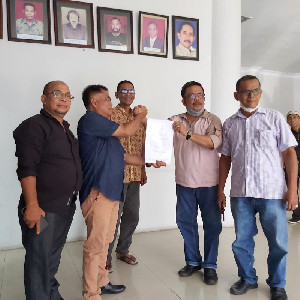 Nasir Nurdin Resmi Mendaftar sebagai Balon Ketua PWI Aceh