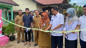 Pemkab Aceh Besar Meresmikan Program Sanimas di Gampong Nusa