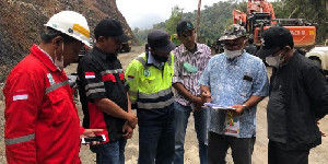 Optimis Pembangunan Jalan Batas Aceh Timur-Pining-Blangkejeren Selesai Sesuai Target