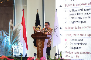 Buka Konferensi Polwan Sedunia, Mendagri Dorong Persamaan Gender di Institusi Kepolisian