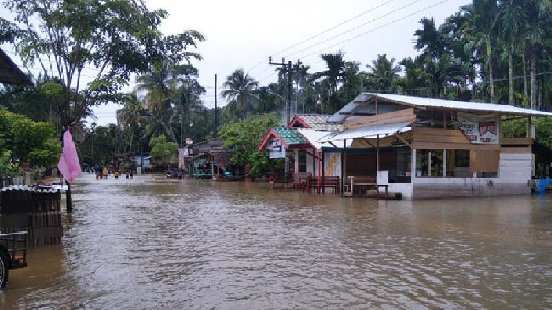 Banjir di Aceh Timur Mulai Surut
