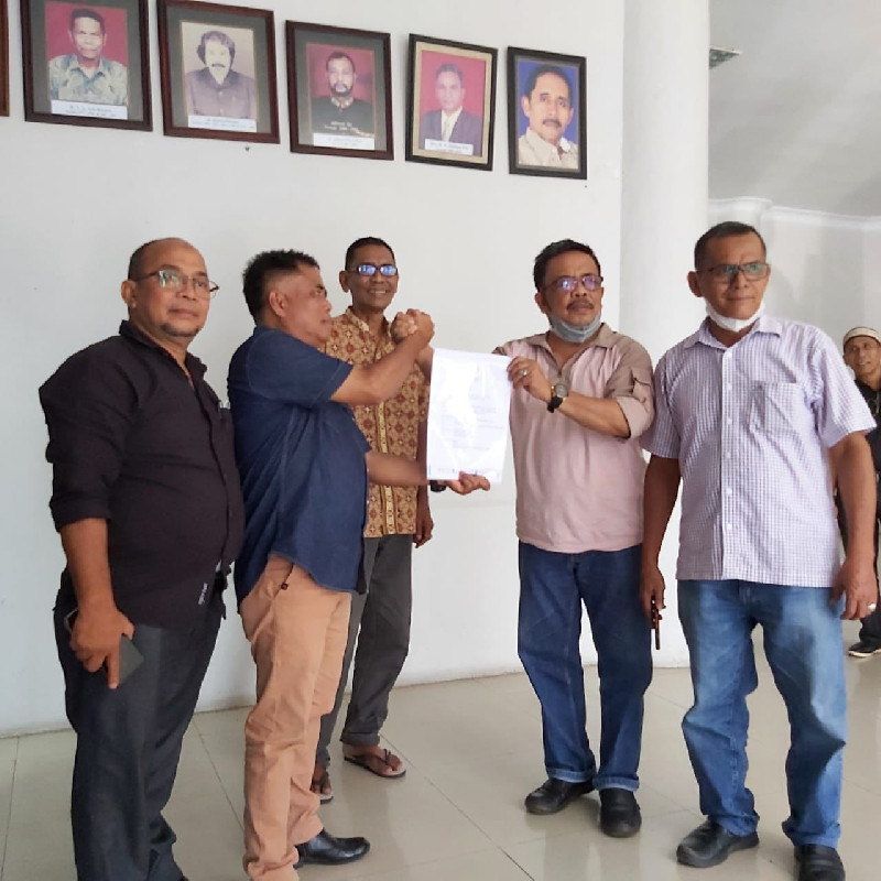 Nasir Nurdin Resmi Mendaftar sebagai Balon Ketua PWI Aceh