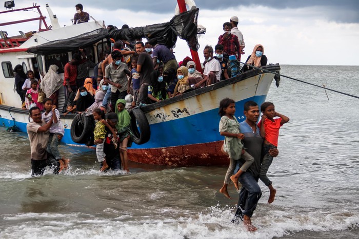 Beredar Informasi, Kapal Ditumpangi Migran Rohingya Ada Diperairan Aceh
