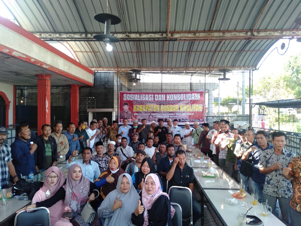 Relawan CDOB Kabupaten Bandar Khalifah Gelar Pertemuan dengan Geuchik Bireum Bayen