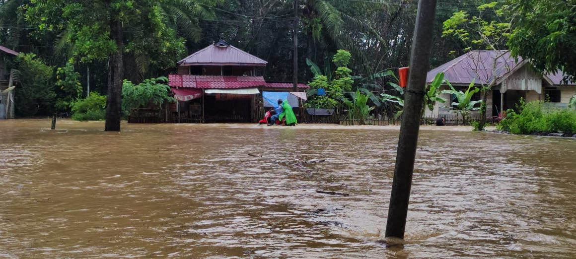 Aceh Timur Dikepung Banjir