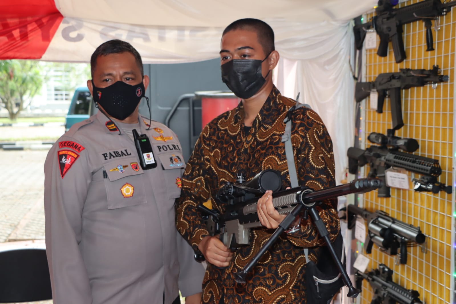Polda Aceh Turut Berpartisipasi Meriahkan USK Fair XV 2021