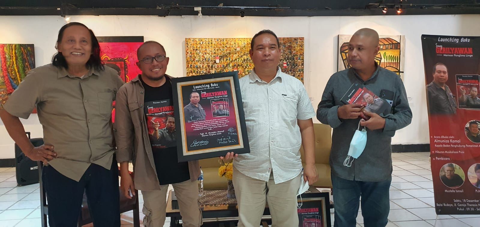 Fauzan Azima Luncurkan Buku Sang Gerilyawan di Jakarta