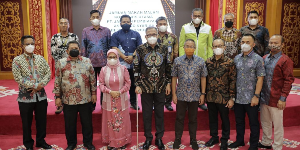 Gubernur Aceh Sambut Silaturahmi Komut PT Jaminan Pembiayaan Askrindo Syariah