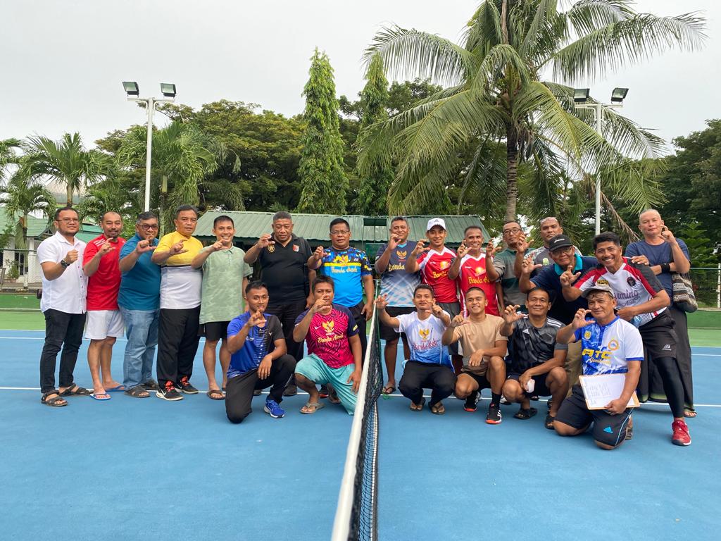 Aminullah/Tio Lana Juara Tenis Ukhuwah Desember 2021