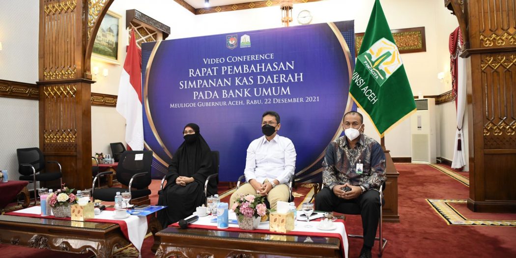 Gubernur Aceh Ikuti Rapat Pembahasan Simpanan Kas Daerah Bersama Mendagri dan Menkeu
