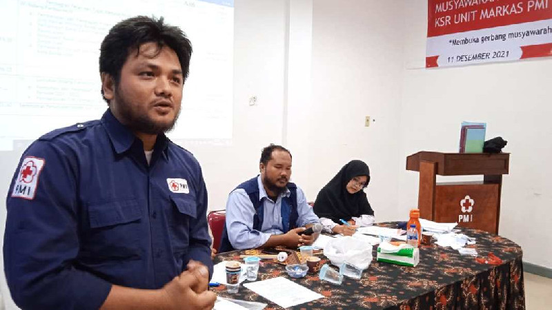 M. Razzaq Terpilih Sebagai Ketua KSR Markas PMI Banda Aceh