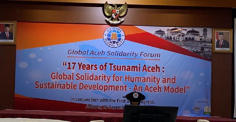 Global Aceh Solidarity Forum Peringati 17 Tahun Tsunami Aceh di Kantor BPN Jakarta