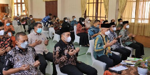 Zikir dan Doa di BPSDM Bersama ASN Alumni Penerima Beasiswa Pemerintah Aceh