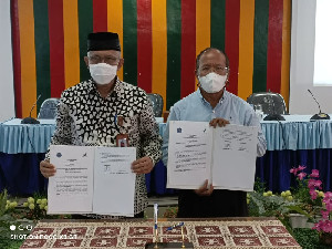 Tingkatkan Pengawasan Makanan dan Obat, BBPOM Aceh dan UTU Tandatangani MoU