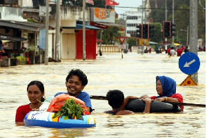 Hujan Tanpa Henti, Ribuan Warga di Malaysia Mengungsi