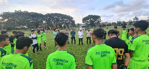 Siap Tampil Lawan PSLS, Pemain Peusangan Raya Fc Dapat Motivasi dari Amiruddin Idris