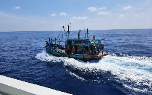 Langgar Ketentuan, KKP Tangkap 1 Kapal Ikan Malaysia dan 6 Kapal Indonesia
