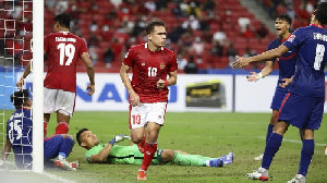 Indonesia VS Singapura, Egy Pamer Skillnya di Gol Ketiga