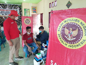 BIN Sukses Menyelengarakan Vaksin Door To Door di Aceh Tengah