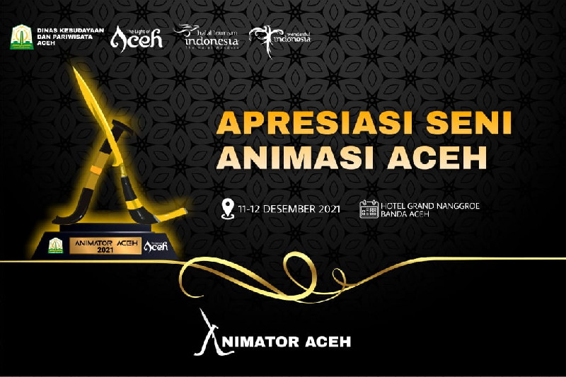 Disbudpar Buka Ruang Kreatif, Animator Aceh Berkumpul di Akhir Tahun 2021