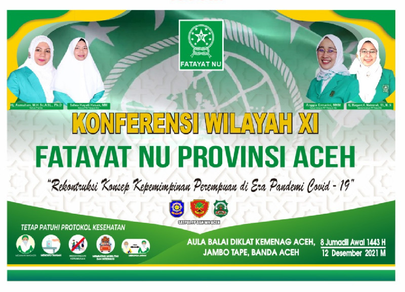 Pemilihan Ketua Fatayat NU Aceh, Muncul Tiga Kandidat Besar Calon Nahkoda
