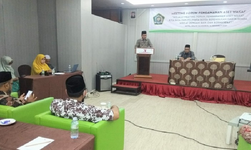 Kemenag Aceh: Sinergitas antar Stakeholder Penting untuk Tangani Objek Wakaf